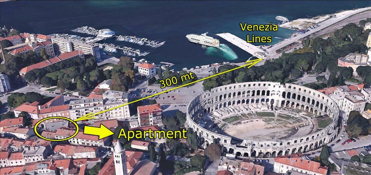 Arena Design Apartments With Free Private Parking And With A Terrace Pula Extérieur photo